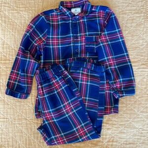 Petite Plume Tartan Pajama Set